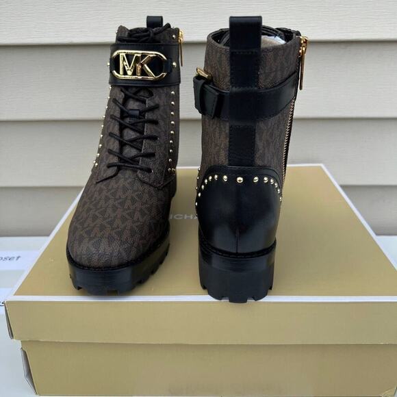 Michael kors boot Kincaid Lace up boots -Brown - Picture 8 of 12